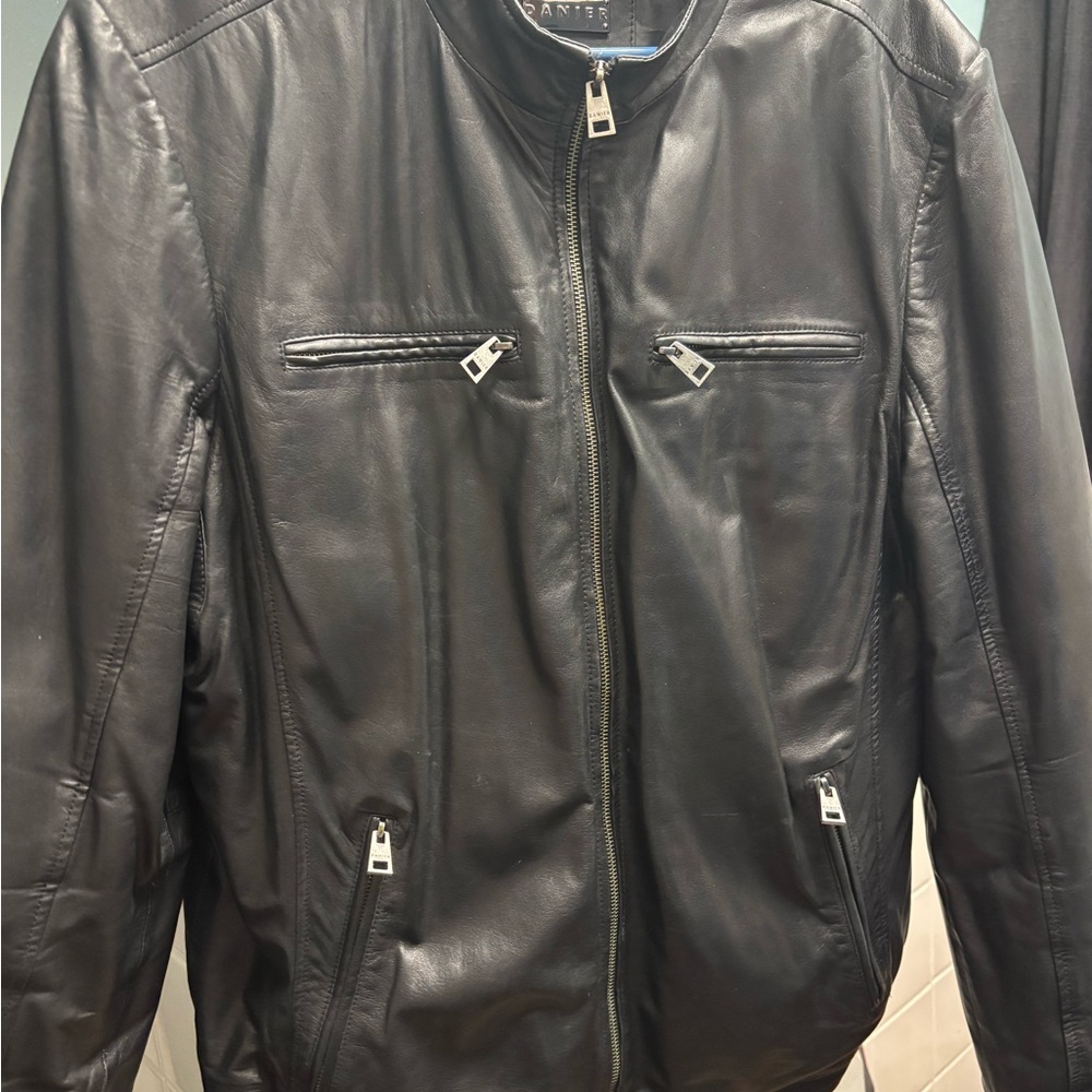 Danier Black Leather Jacket - Zander